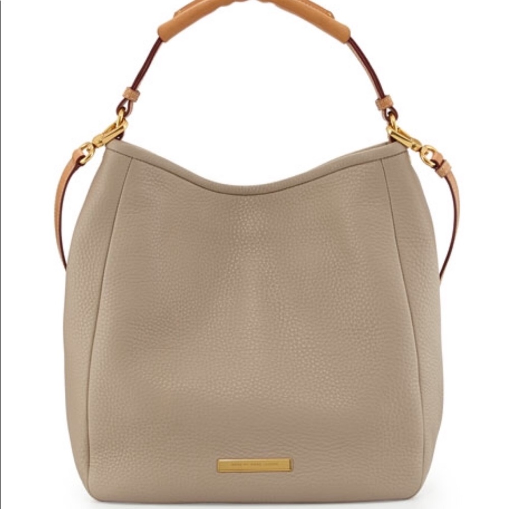 Marc jacobs grey slouchy bag